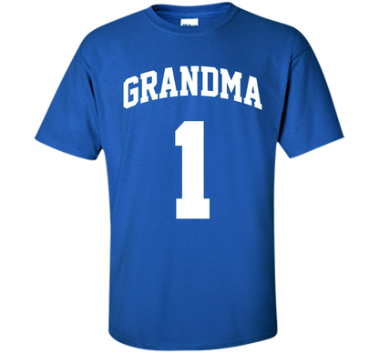 Number One Grandma T-Shirt shirt Royal