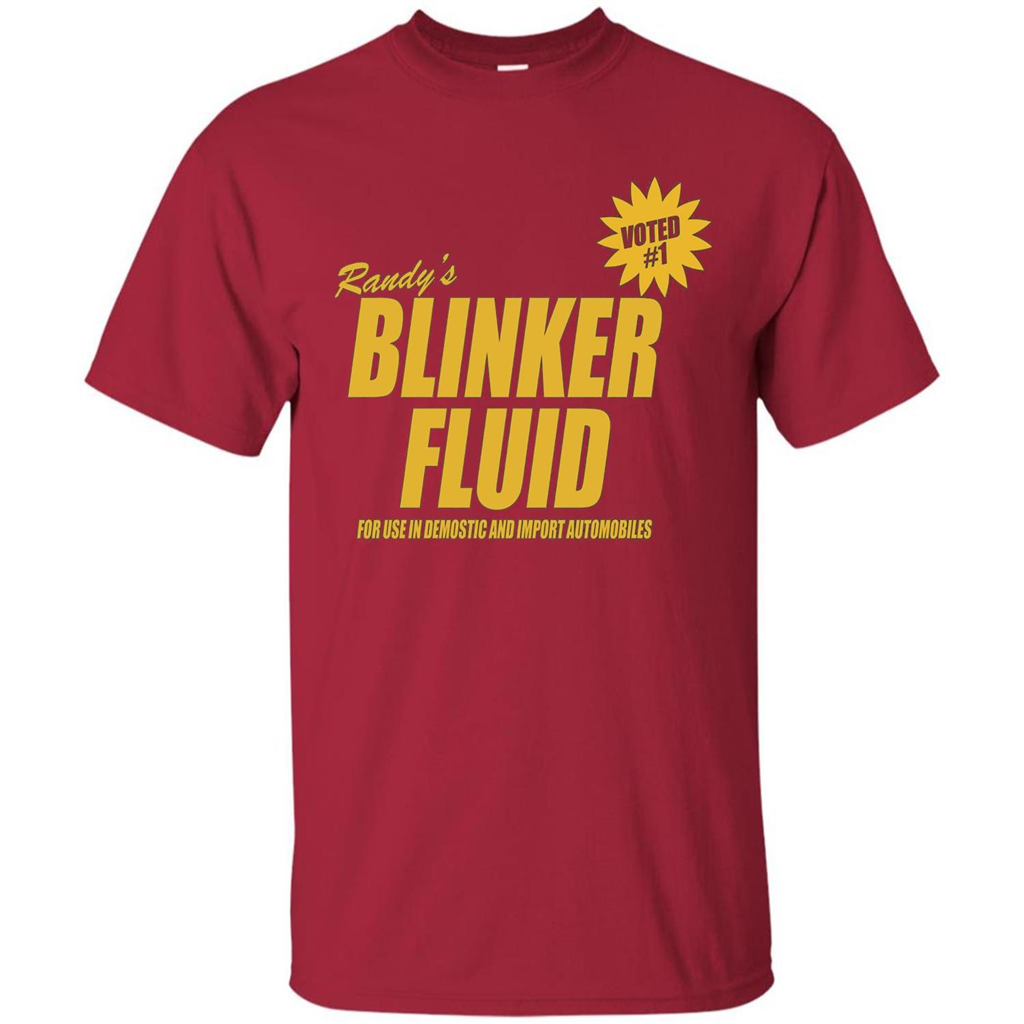 Randy's Blinker Fluid T-shirt Cardinal