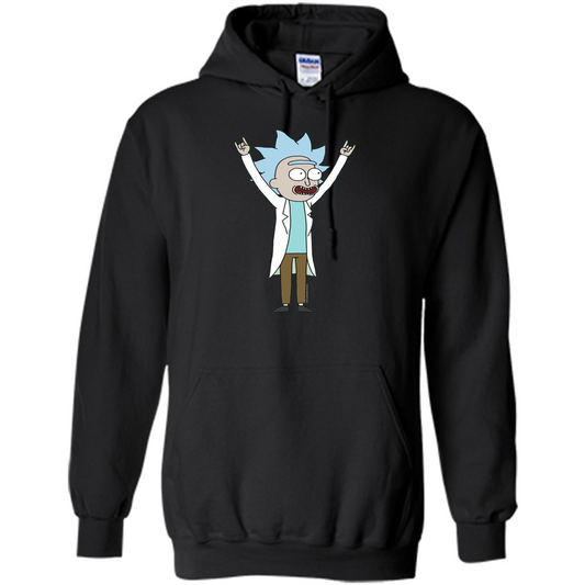 Movie Lover. Tiny Rick T-shirt Black