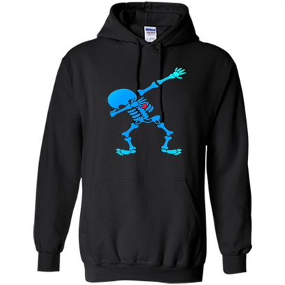 Dabbing Skeleton Halloween 2017 T-shirt Black