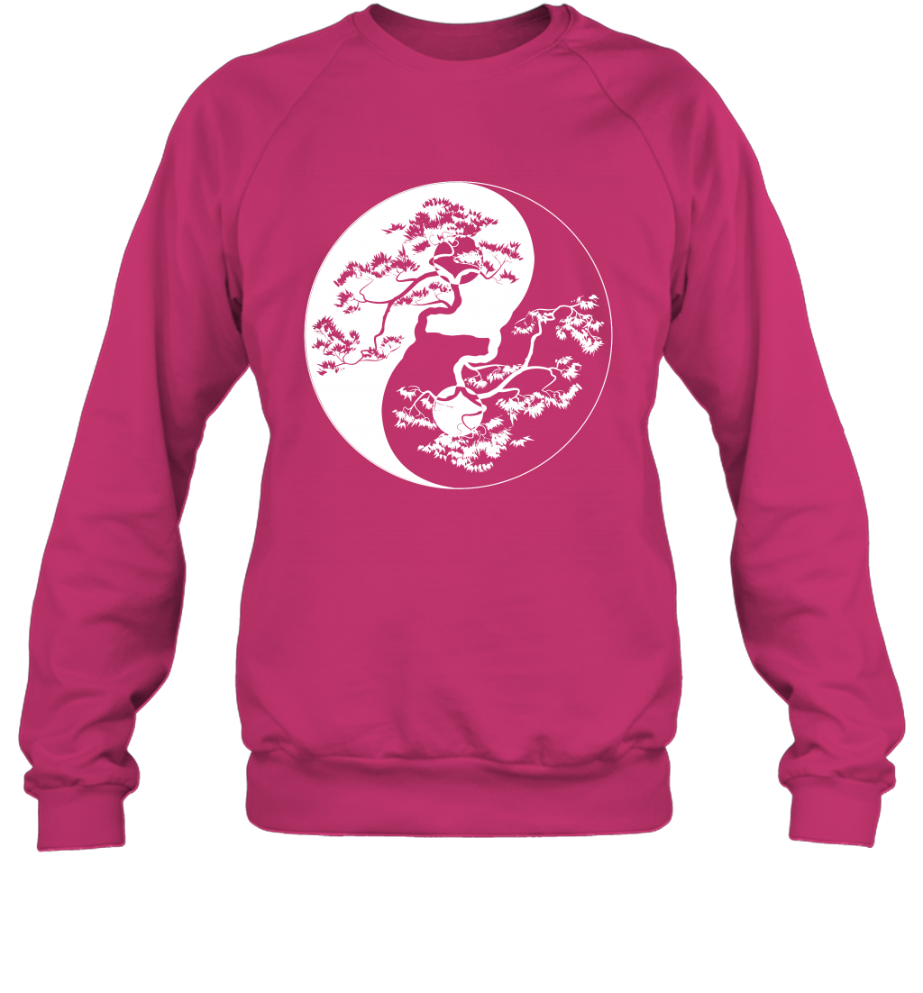 Yin Yang Tree Shirt Sweatshirt Sweatshirt Heliconia