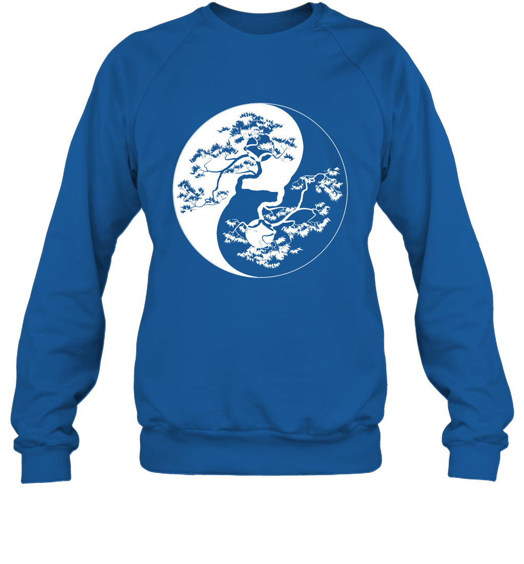 Yin Yang Tree Shirt Sweatshirt Sweatshirt Royal