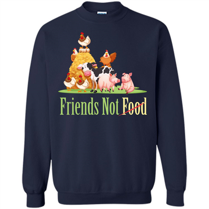 Animal T-shirt Friends Not Food T-shirt