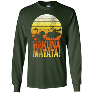 Cartoon T-shirt The Lion King Hakuna Matata