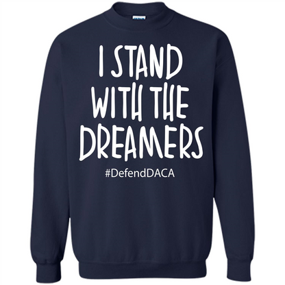 DACA T-shirt I Stand With The Dreamers T-shirt Navy