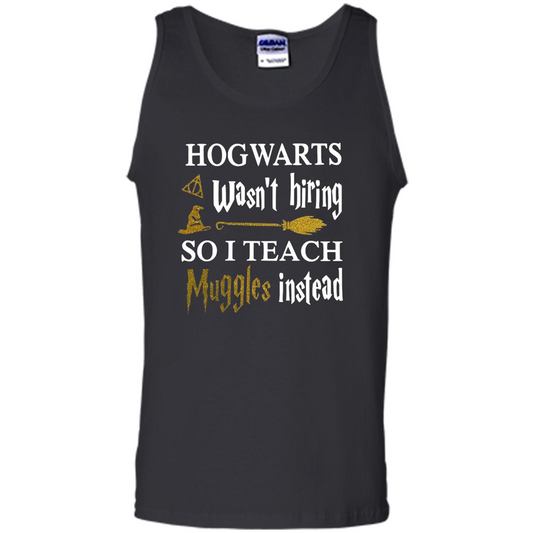 I Teach Muggles Instead T-shirt Black