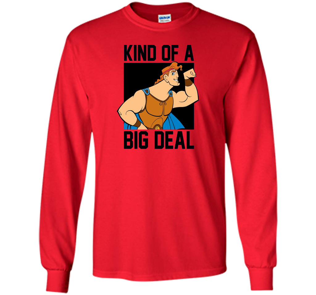 Cartoon T-shirt Kind Of A Big Deal Red