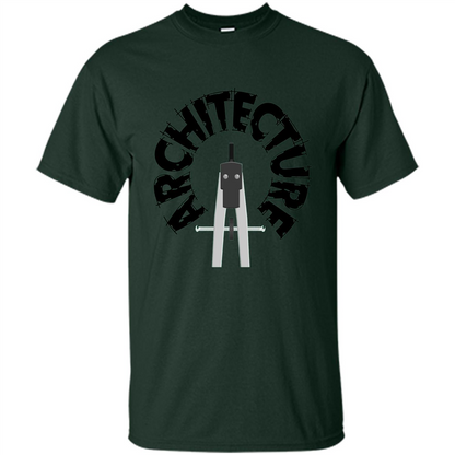 Architecture Student T-shirt Forest Green