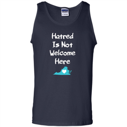 Hatred Is Not Welcome Here T-shirt Navy