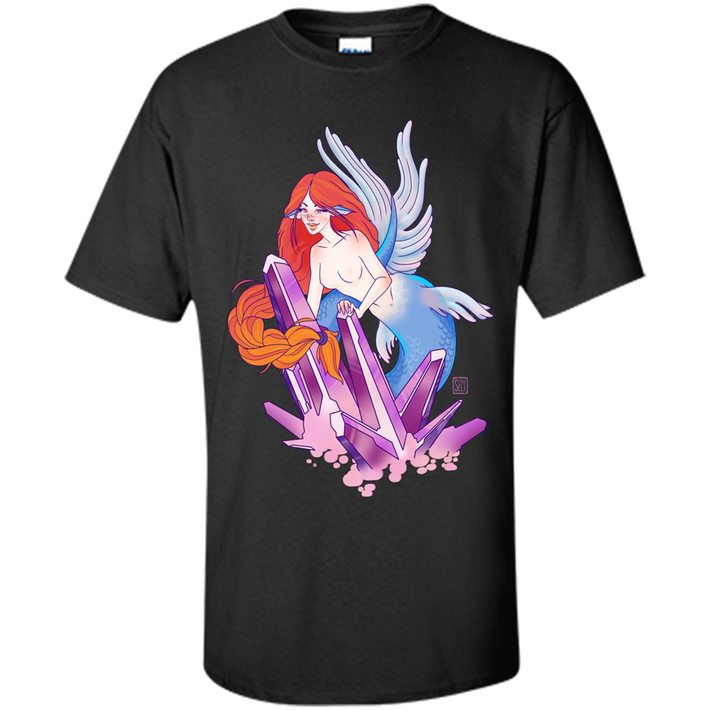 Cute Mermaid T-Shirt Black