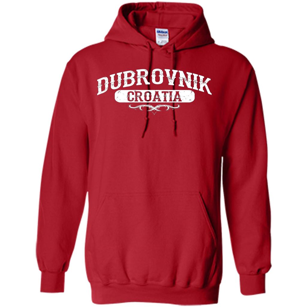 Dubrovnik Croatia T Shirt Red