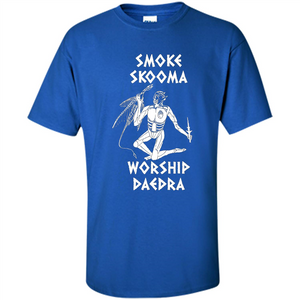 Smoke Skooma Worship Daedra T-shirt