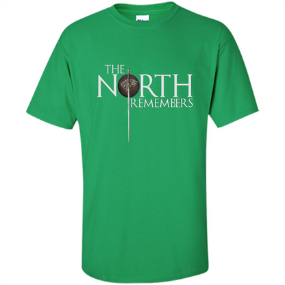 GoT T-shirt The North Remembers T-shirt Irish Green