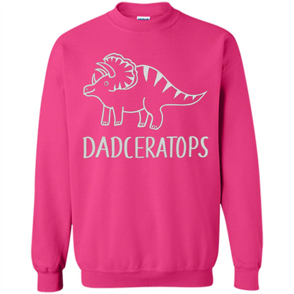 Dinosaur Family Triceratops T-shirt Heliconia