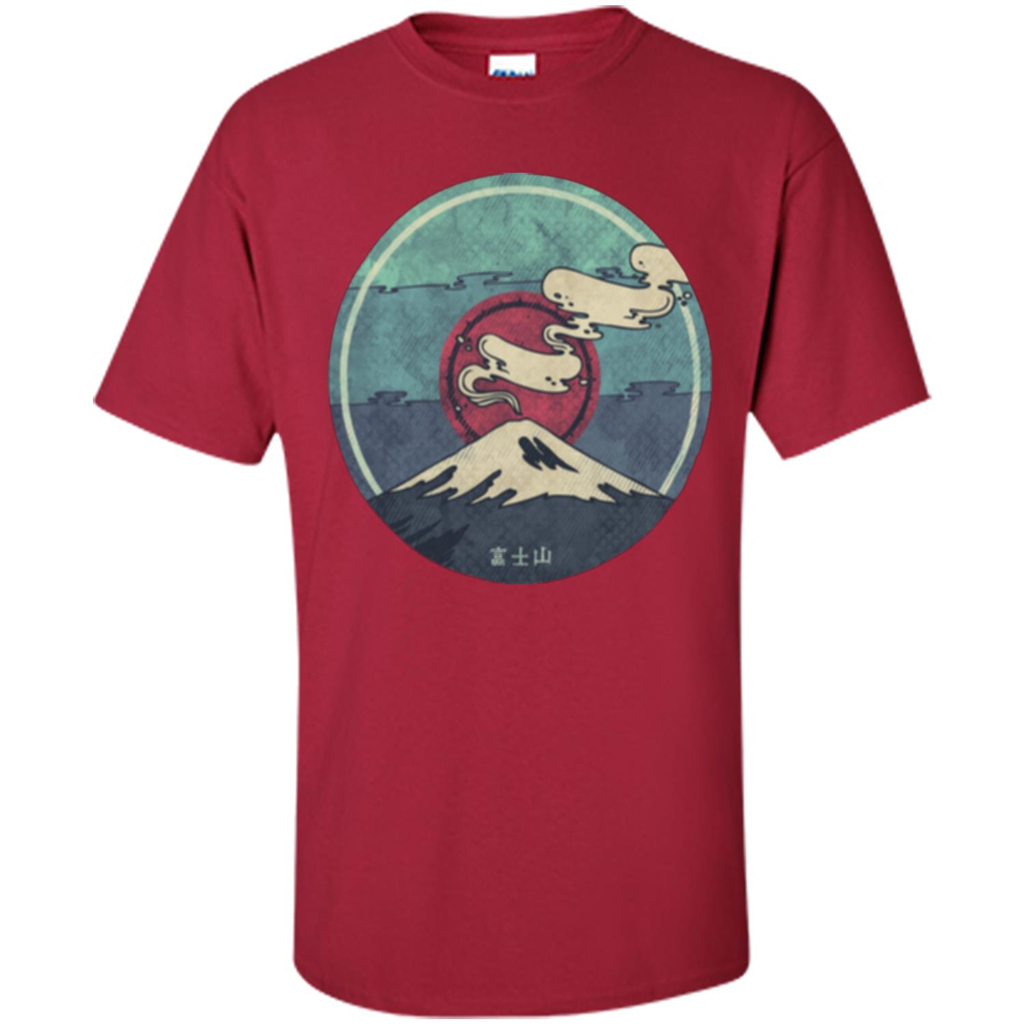 Mount Fuji T-shirt Cardinal