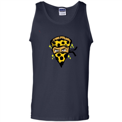 Pizza Warrior Funny Foodie Food Lover T-shirt Navy