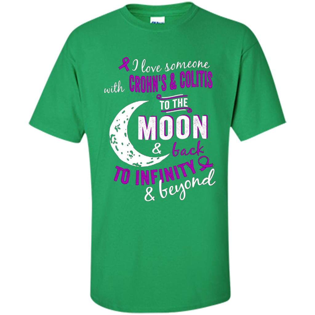 Crohn's and Colitis Awareness T-shirt Irish Green