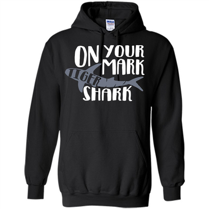 Tiger Shark T-shirt On Your Mark Tiger Shark T-shirt Black