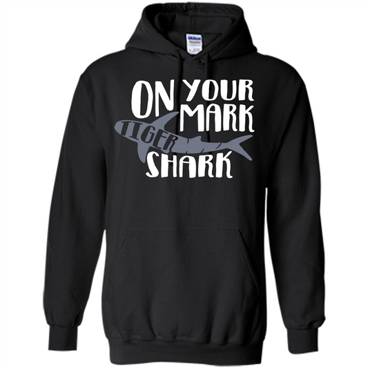 Tiger Shark T-shirt On Your Mark Tiger Shark T-shirt Black