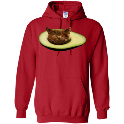Avocato T-Shirt Avocado Cat Red
