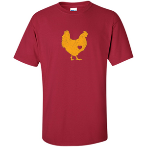 I Love My Chicken T- Shirt