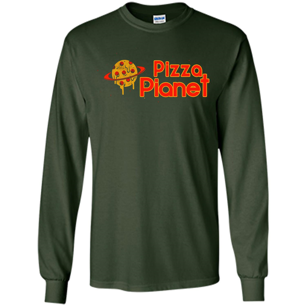 Pizza Lover T-shirt Pizza Pianet Forest Green