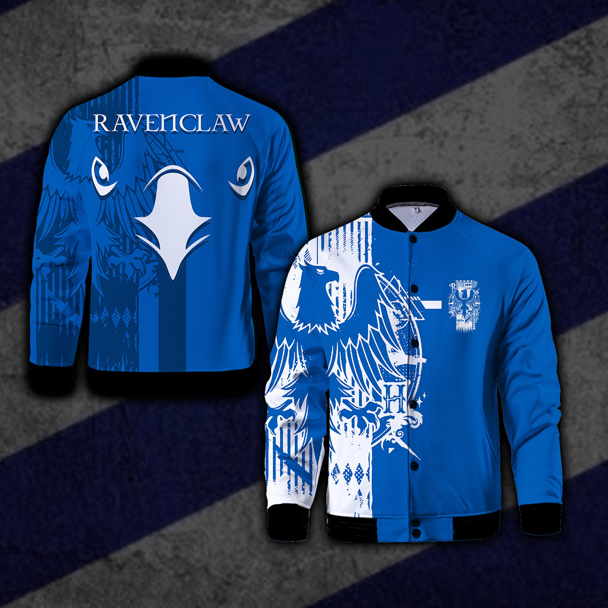 Quidditch Ravenclaw Harry Potter Baseball Jacket