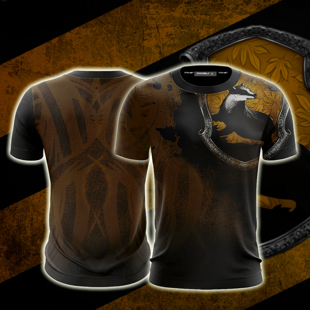 The Hufflepuff Badger Hogwarts Harry Potter Unisex T-shirt T-shirt