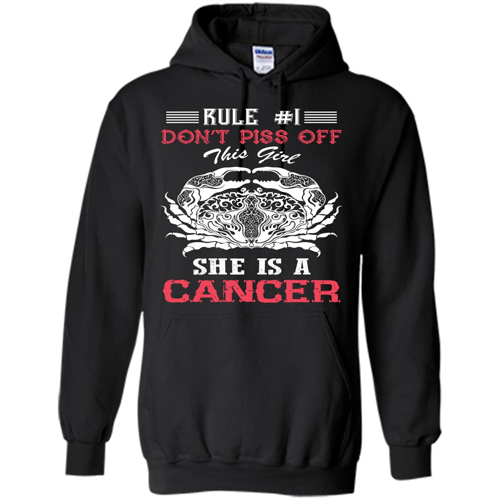 Cancer T-shirt Rule Dont Piss Off This Girl T-shirt