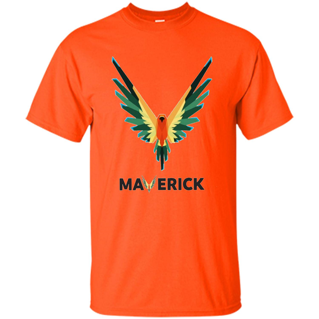 Be A Maverick T-shirt Color T-shirt Orange