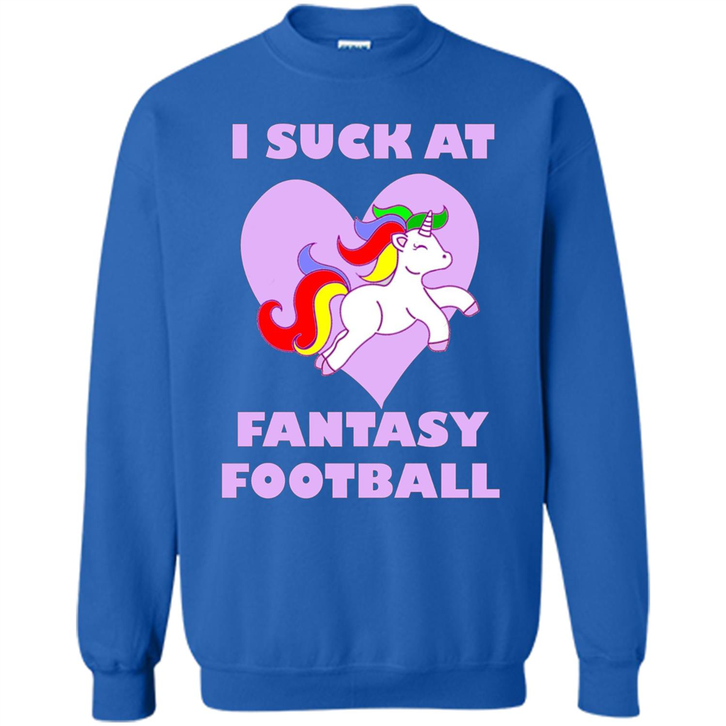 I Suck At Fantasy Football T-shirt Royal
