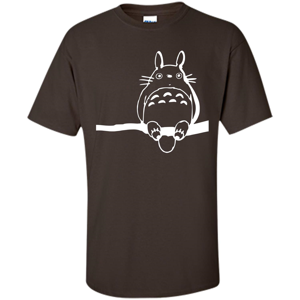 Cute Totoro T-Shirt Dark Chocolate