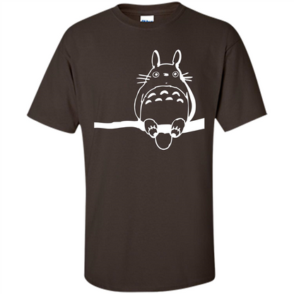 Cute Totoro T-Shirt Dark Chocolate