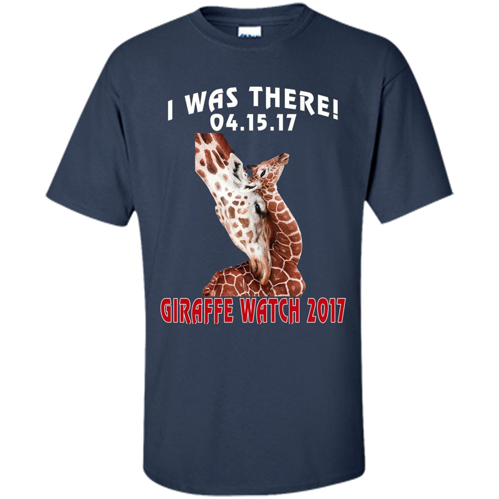 Giraffe T-Shirt I Was There 04.15.17 Navy