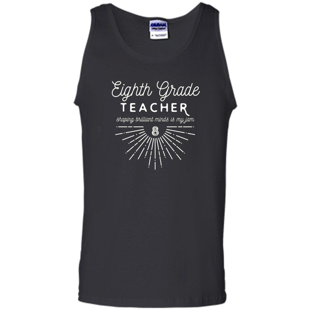 Teacher T-Shirts by F5 Eighth Grade Teacher T-shirt Black