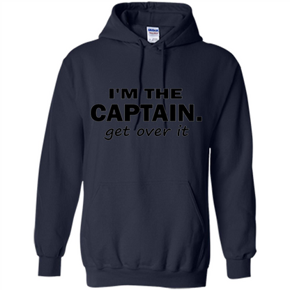 I'm The Captain caGet Over It T-Shirt Navy