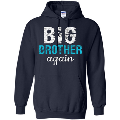 Big Brother Again Distressed T-shirt Navy