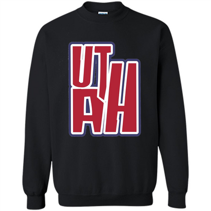 Utah American States T-shirt Black