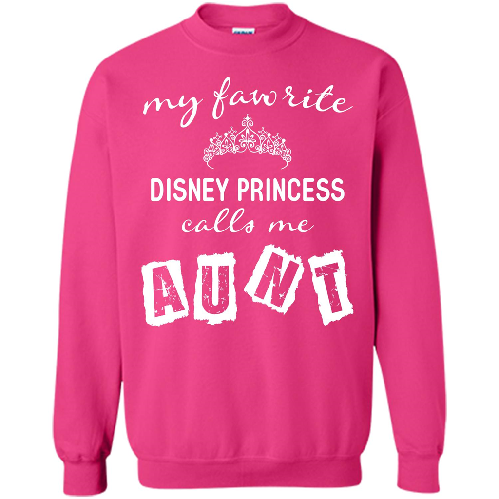 Disney Aunt T-shirt My Favorite Disney Princess Calls Me Aunt Heliconia
