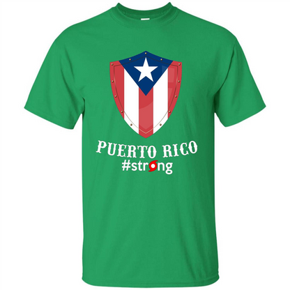 Puerto Rico Strong T-shirt Irish Green