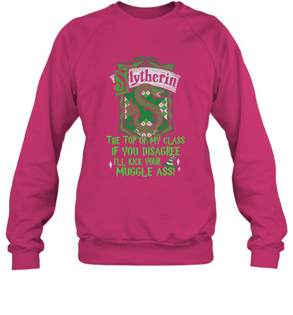 Harry Potter Quotes Slytherin Sweatshirt Sweatshirt Heliconia