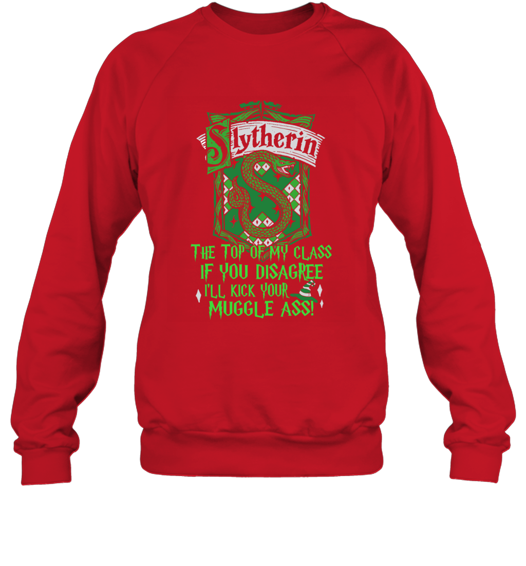 Harry Potter Quotes Slytherin Sweatshirt Sweatshirt Red