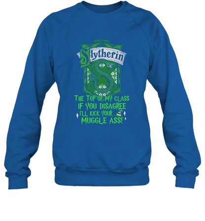 Harry Potter Quotes Slytherin Sweatshirt Sweatshirt Royal