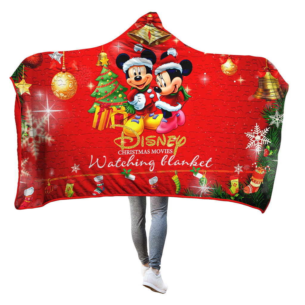 Disney Cartoon Characters 3D Hooded Blanket Mickey Mouse
