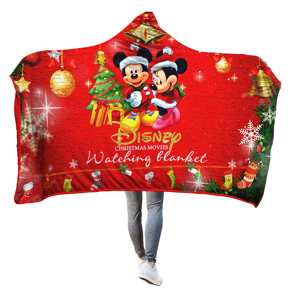 Disney Cartoon Characters 3D Hooded Blanket