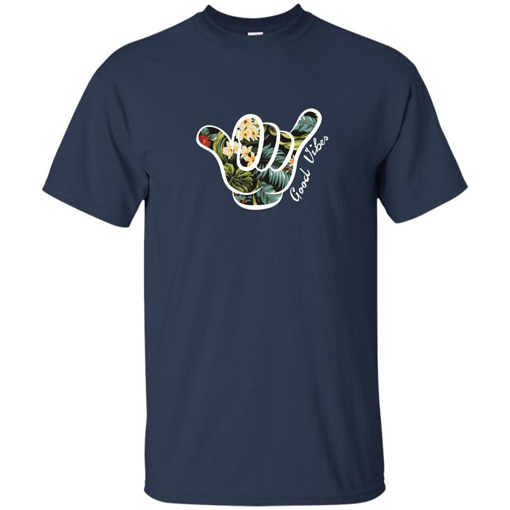 Shaka Good Vibes T-shirt Navy