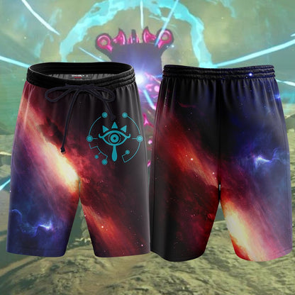 The Legend Of Zelda Beach Short Sheikah Eye