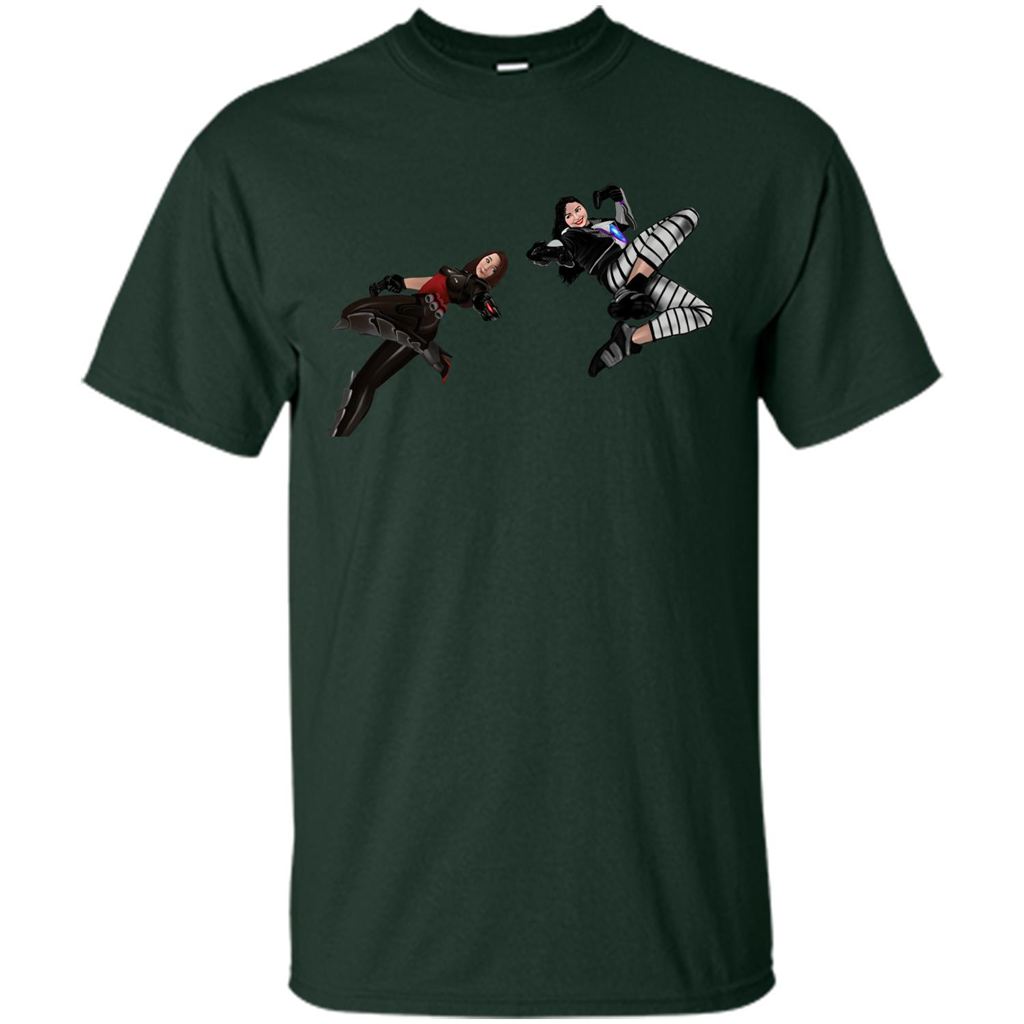 Gamer T-Shirt Ana Overwatch Forest Green
