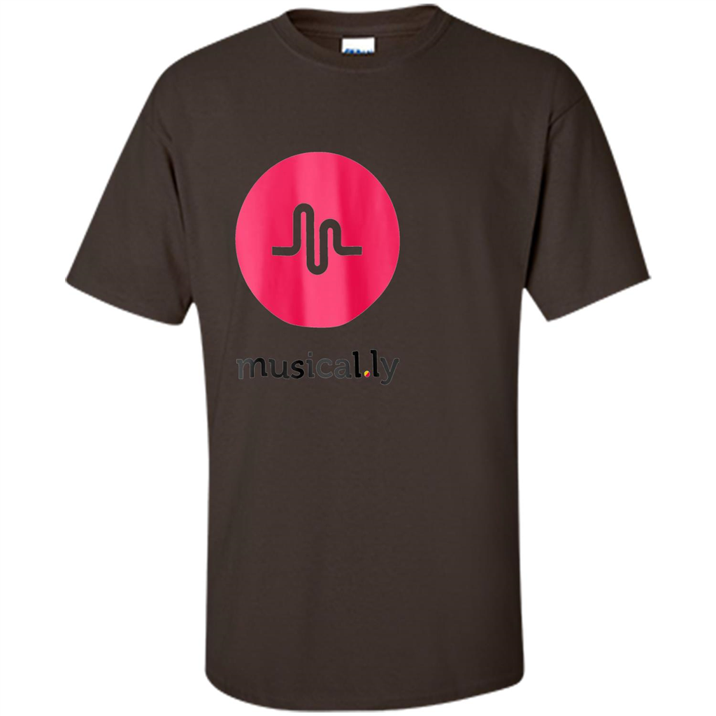 Musical.ly T-Shirt Dark Chocolate