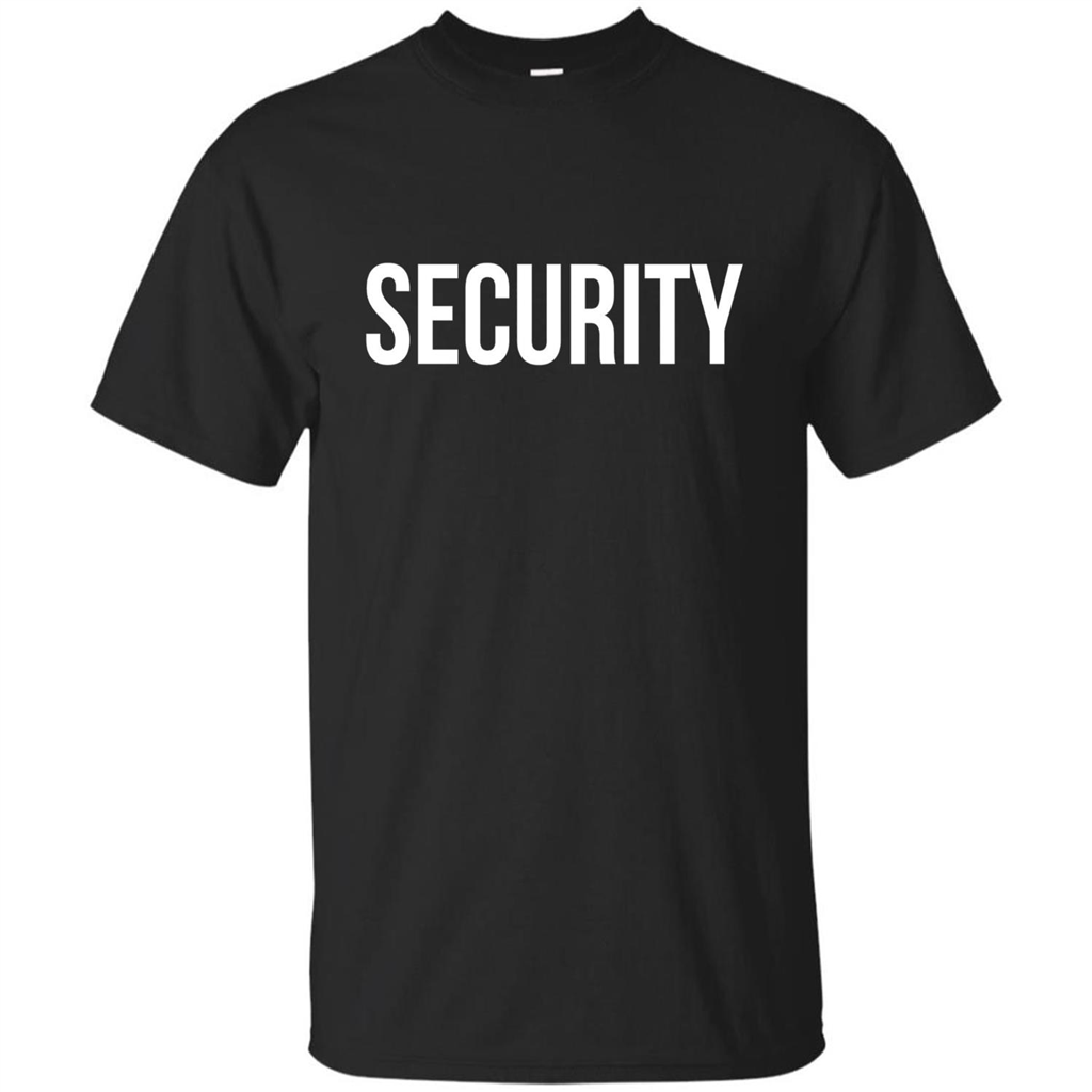 Security T-shirt Black